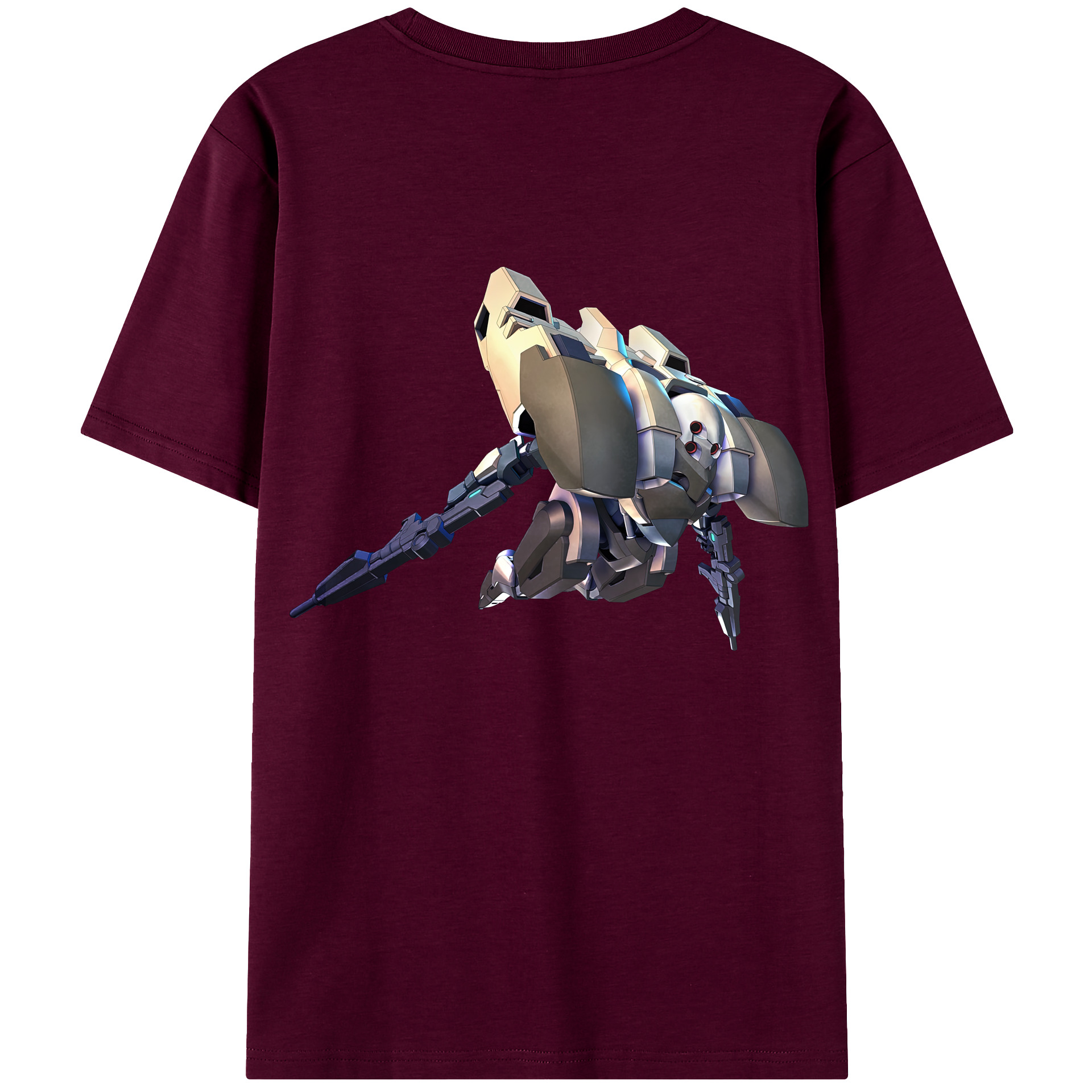 （画像用） 機動戦士ガンダム Mobile Suit Gundam レディース半袖Tシャツ(バックプリント)